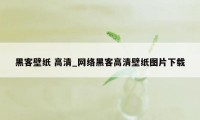 黑客壁纸 高清_网络黑客高清壁纸图片下载